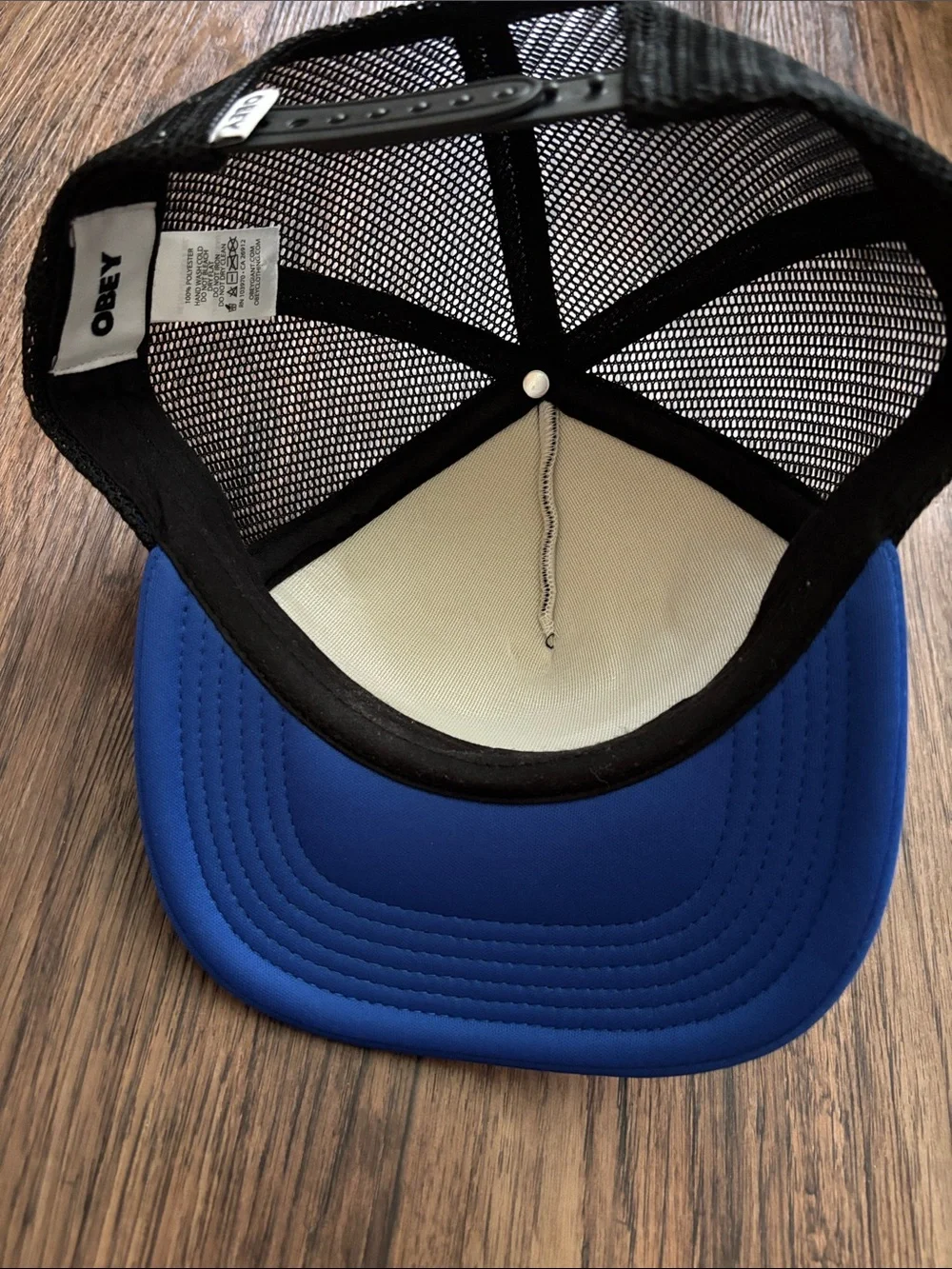 OBEY Trucker Hat Everyone Loves OBEY The Sunshine Graphic Mesh Snapback